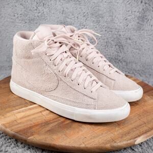 Nike Blazer Mid Silt Red Summit - Suede Shoes - Men’s Size 8 - W/9.5